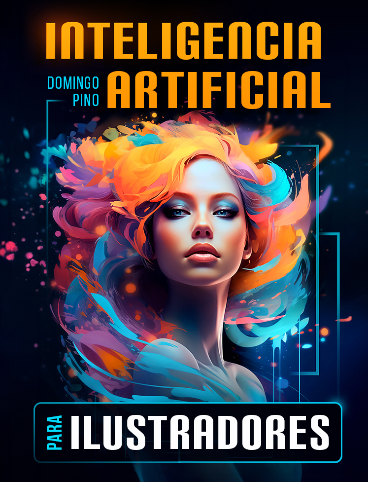Cover of the AI book for illustrators